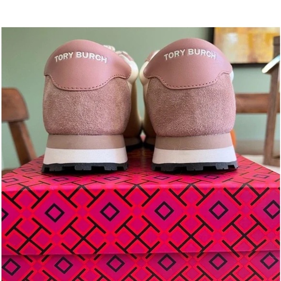 Tory Burch Vintage Nylon Training Sneaker Shoes - Picture 3 of 4